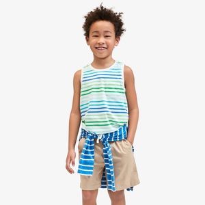Pocket tank in tonal stripes - Primary